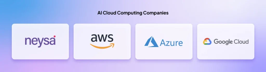 AI cloud computing companies